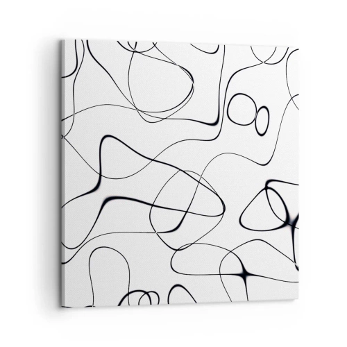 Cuadro sobre lienzo - Impresión de Imagen - Los caminos de la vida, las vicisitudes del destino - 60x60 cm