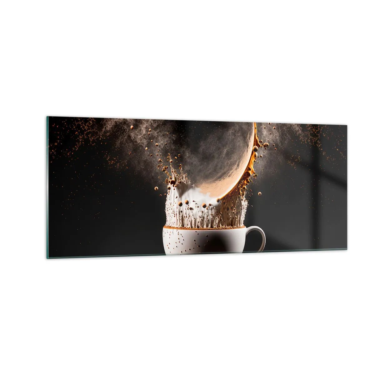 Cuadro sobre vidrio - Impresiones sobre Vidrio - Una explosión de sabor - 100x40 cm