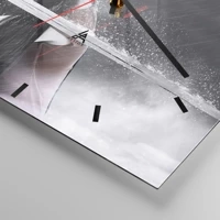 Esfera sin numeración, con rayas