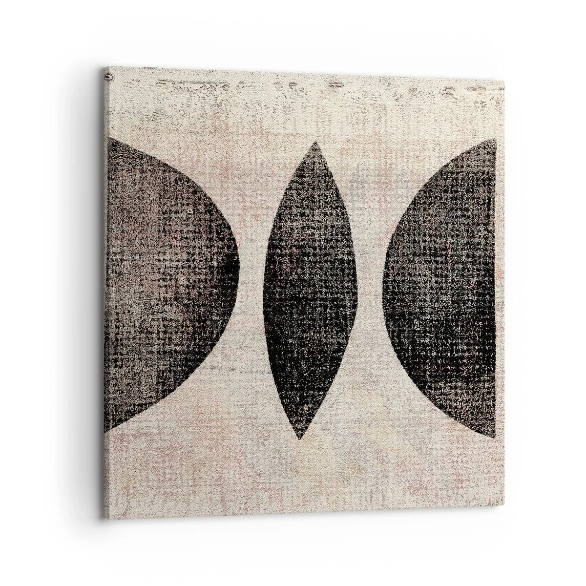 Cuadro sobre lienzo - Impresión de Imagen - Abstracción étnica - 60x60 cm