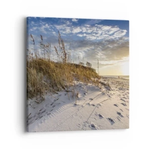 Cuadro sobre lienzo - Impresión de Imagen - Invitación a un paseo - 40x40 cm