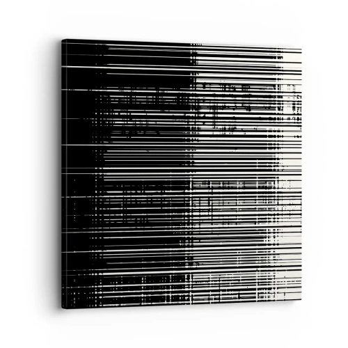 Cuadro sobre lienzo - Impresión de Imagen - Ondas y vibraciones - 30x30 cm