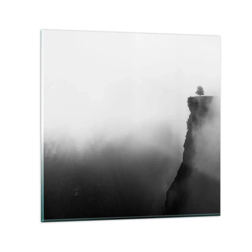 Cuadro sobre vidrio - Impresiones sobre Vidrio - En el límite del mundo - 60x60 cm
