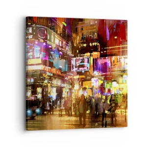 Cuadro sobre lienzo - Impresión de Imagen - En un mar de luz - 30x30 cm