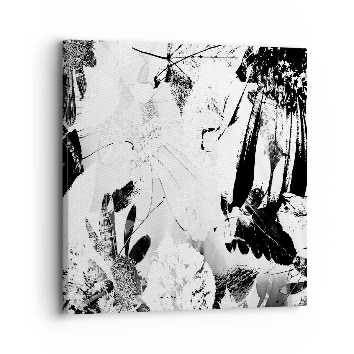 Cuadro sobre lienzo - Impresión de Imagen - Otoño en negativo - 30x30 cm