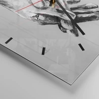 Esfera sin numeración, con rayas