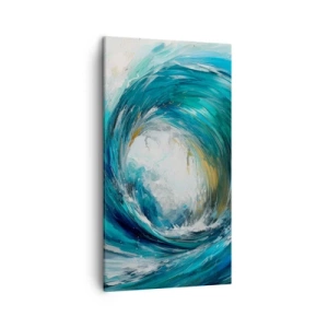 Cuadro sobre lienzo - Impresión de Imagen - Portal marino - 45x80 cm