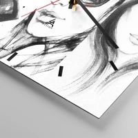 Esfera sin numeración, con rayas