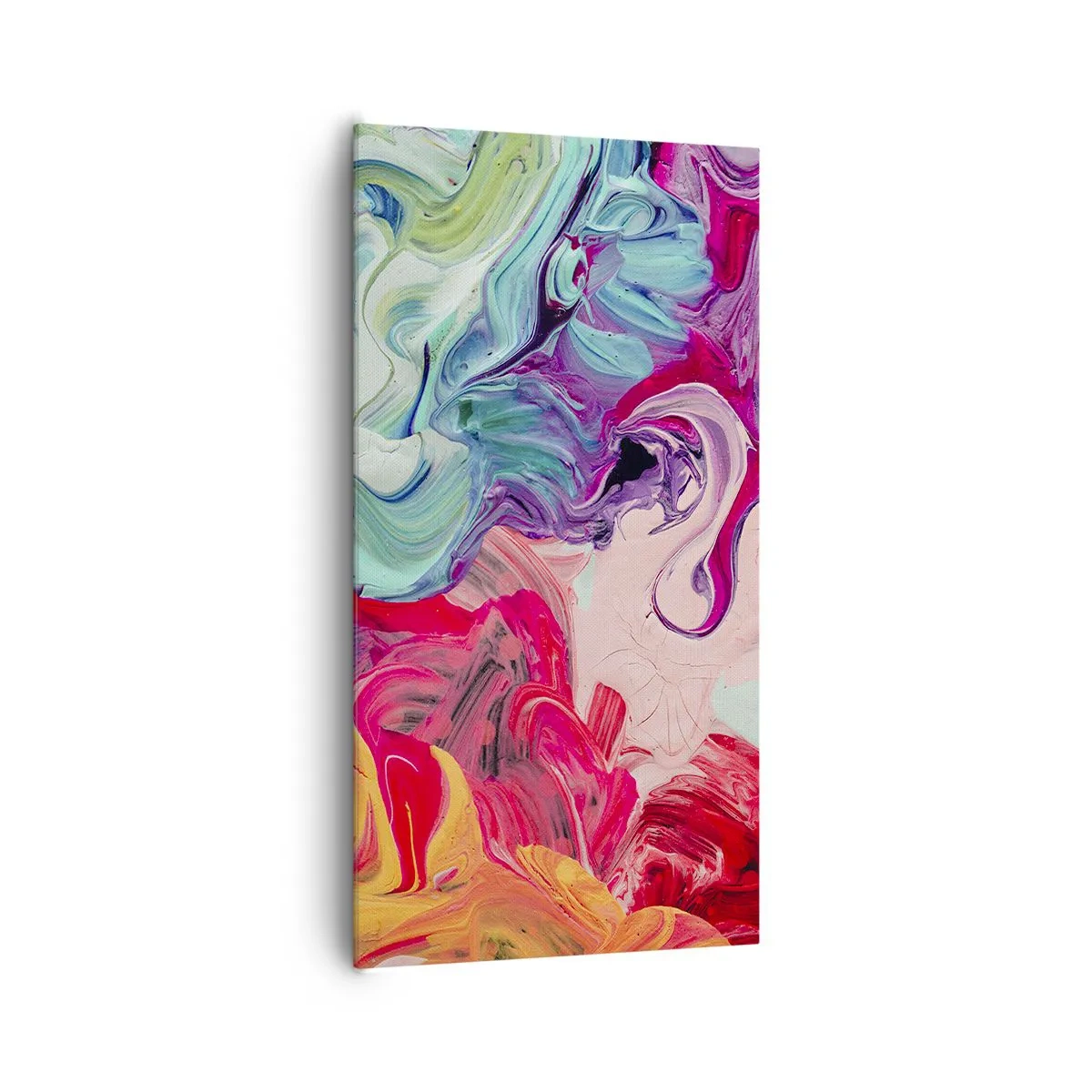 Cuadro sobre lienzo - Impresión de Imagen - El nacimiento de los colores - 65x120 cm