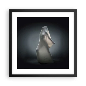 Póster en marco negro - Deseos ocultos - 40x40 cm