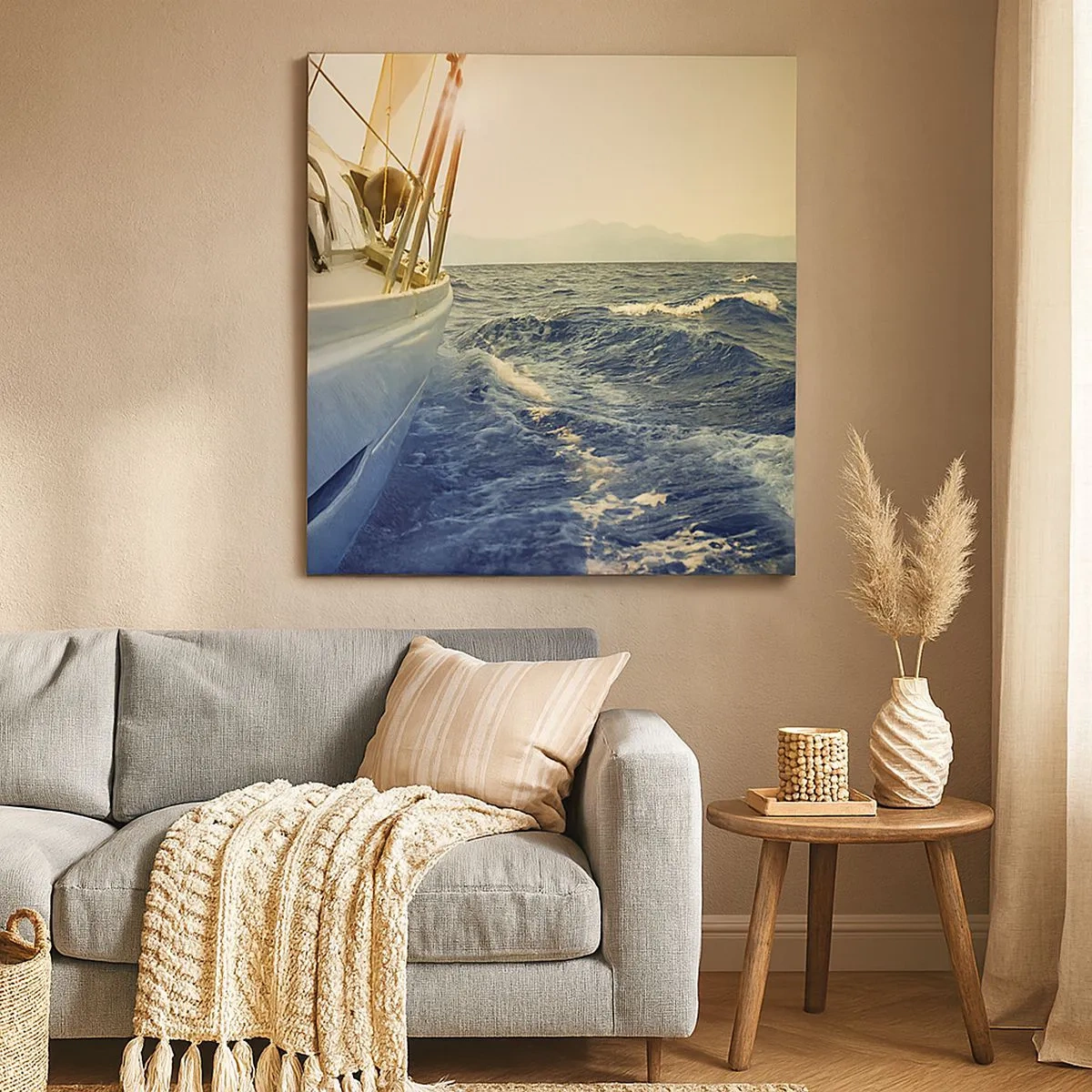 Cuadro sobre lienzo - Impresión de Imagen - Para una aventura - 30x30 cm