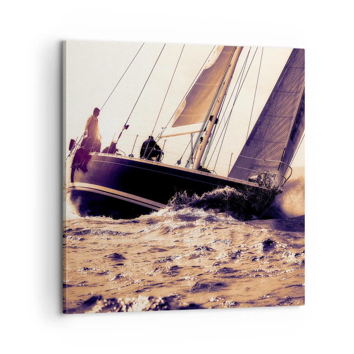 Cuadro sobre lienzo - Impresión de Imagen - Navega, marinero - 60x60 cm