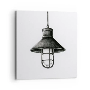 Cuadro sobre lienzo - Impresión de Imagen - Como hace años... - 70x70 cm