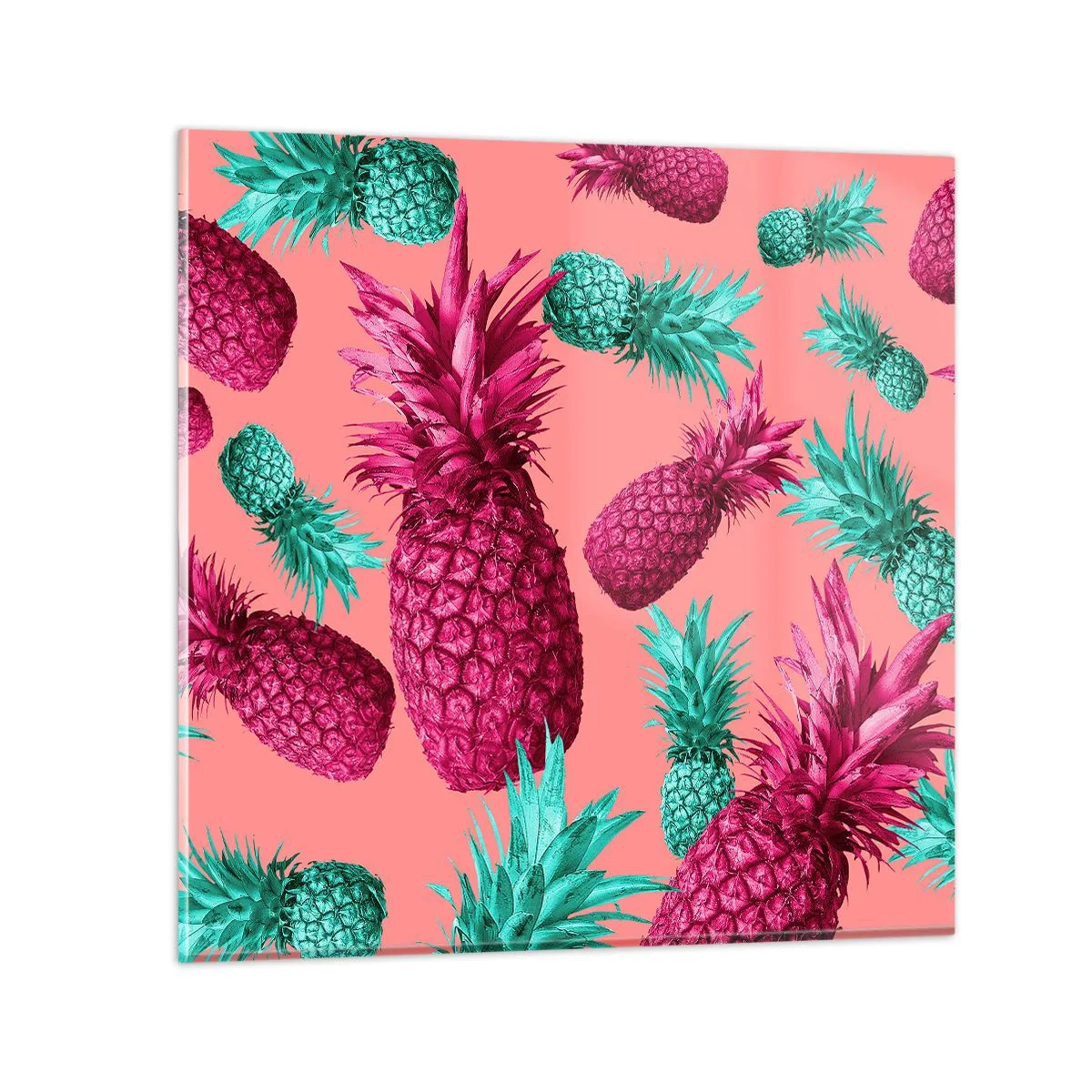 Cuadro sobre vidrio - Impresiones sobre Vidrio - La libertad es dulce - 50x50 cm