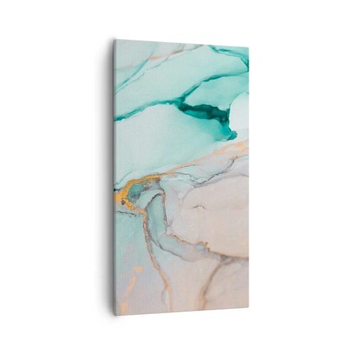 Cuadro sobre lienzo - Impresión de Imagen - Danza de formas y colores - 55x100 cm