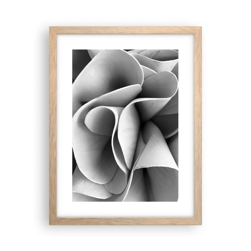 Póster en marco roble claro - Sucede en el espacio - 30x40 cm