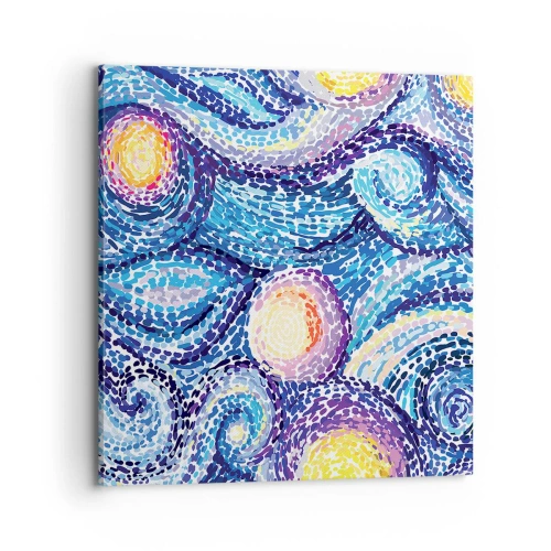 Cuadro sobre lienzo - Impresión de Imagen - De un cuadro de Van Gogh - 70x70 cm