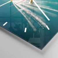 Esfera sin numeración, con rayas