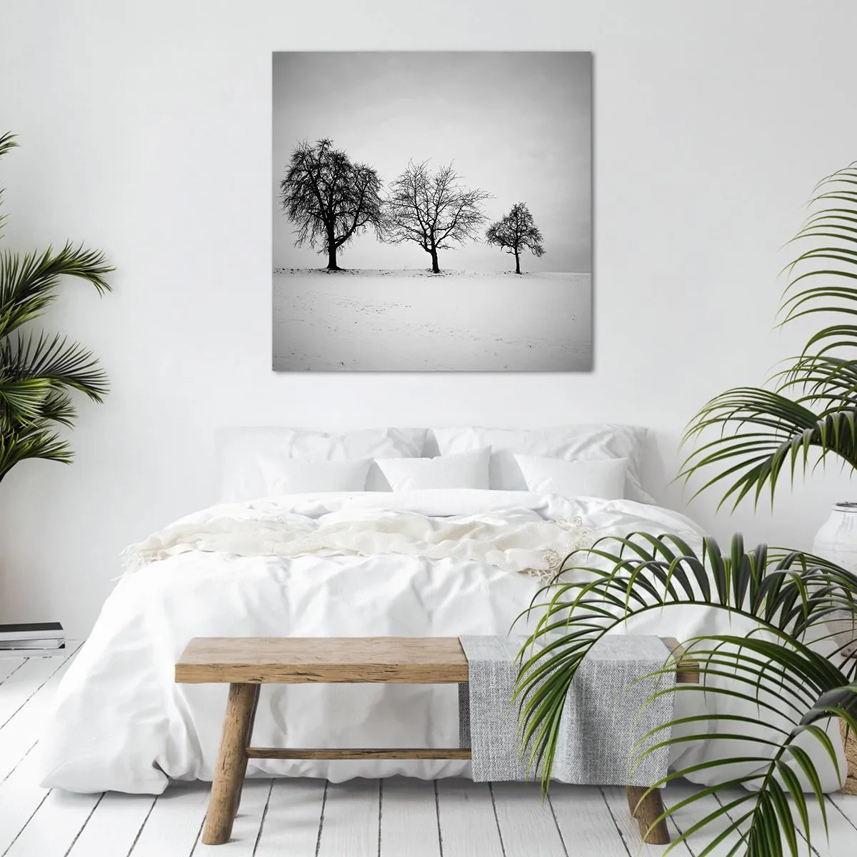 Cuadro sobre lienzo - Impresión de Imagen - ¿Con qué sueñan? - 60x60 cm