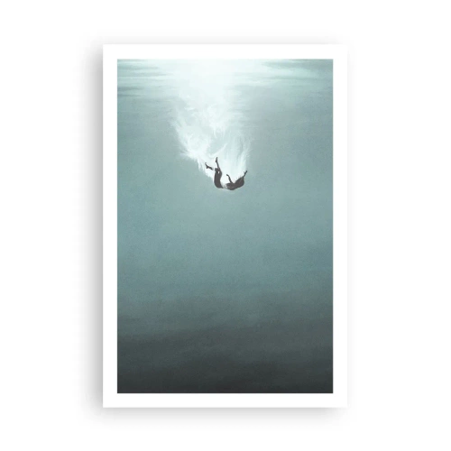 Póster - En el abrazo del océano - 61x91 cm