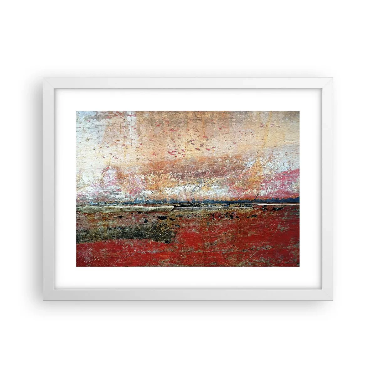 Póster en marco blanco - Tal vez sea el mar - 40x30 cm
