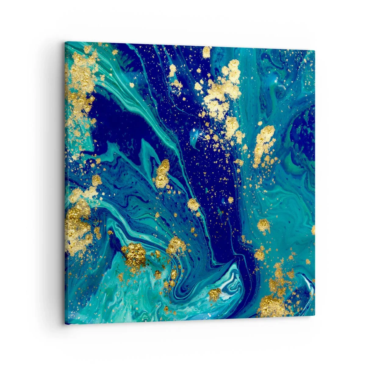 Cuadro sobre lienzo - Impresión de Imagen - Pétalos de sol  - 50x50 cm