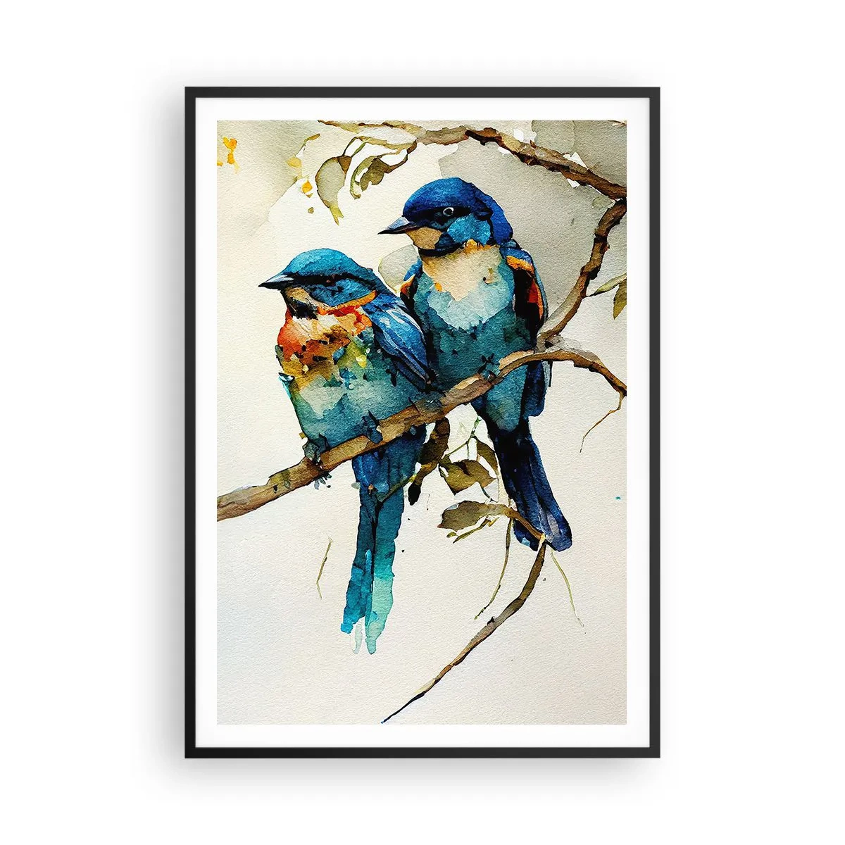 Póster en marco negro - ¿Ofendido? - 70x100 cm