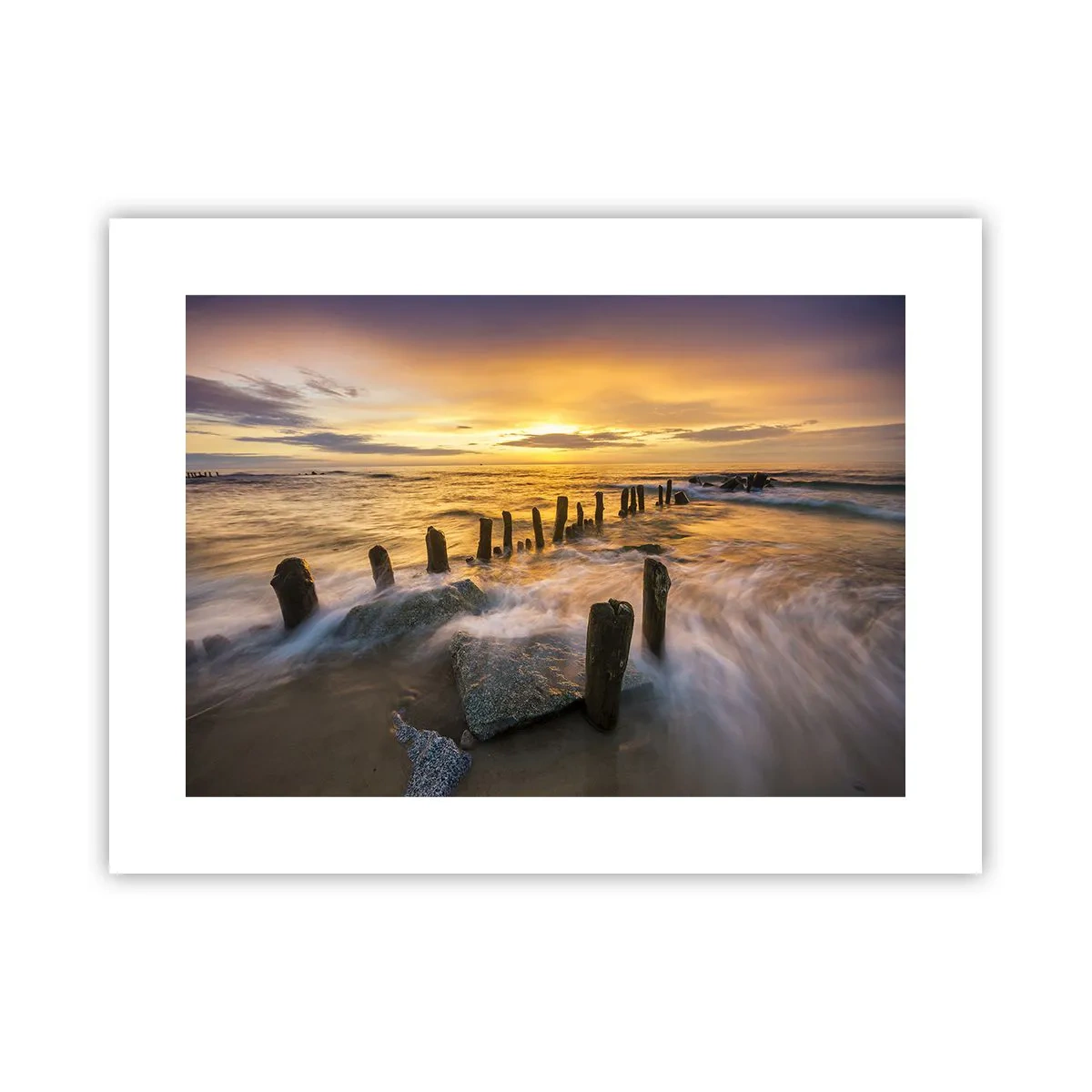 Póster - La cruda belleza del Báltico - 40x30 cm