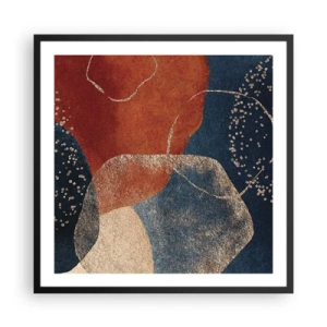 Póster en marco negro - La ligereza del ser - 60x60 cm
