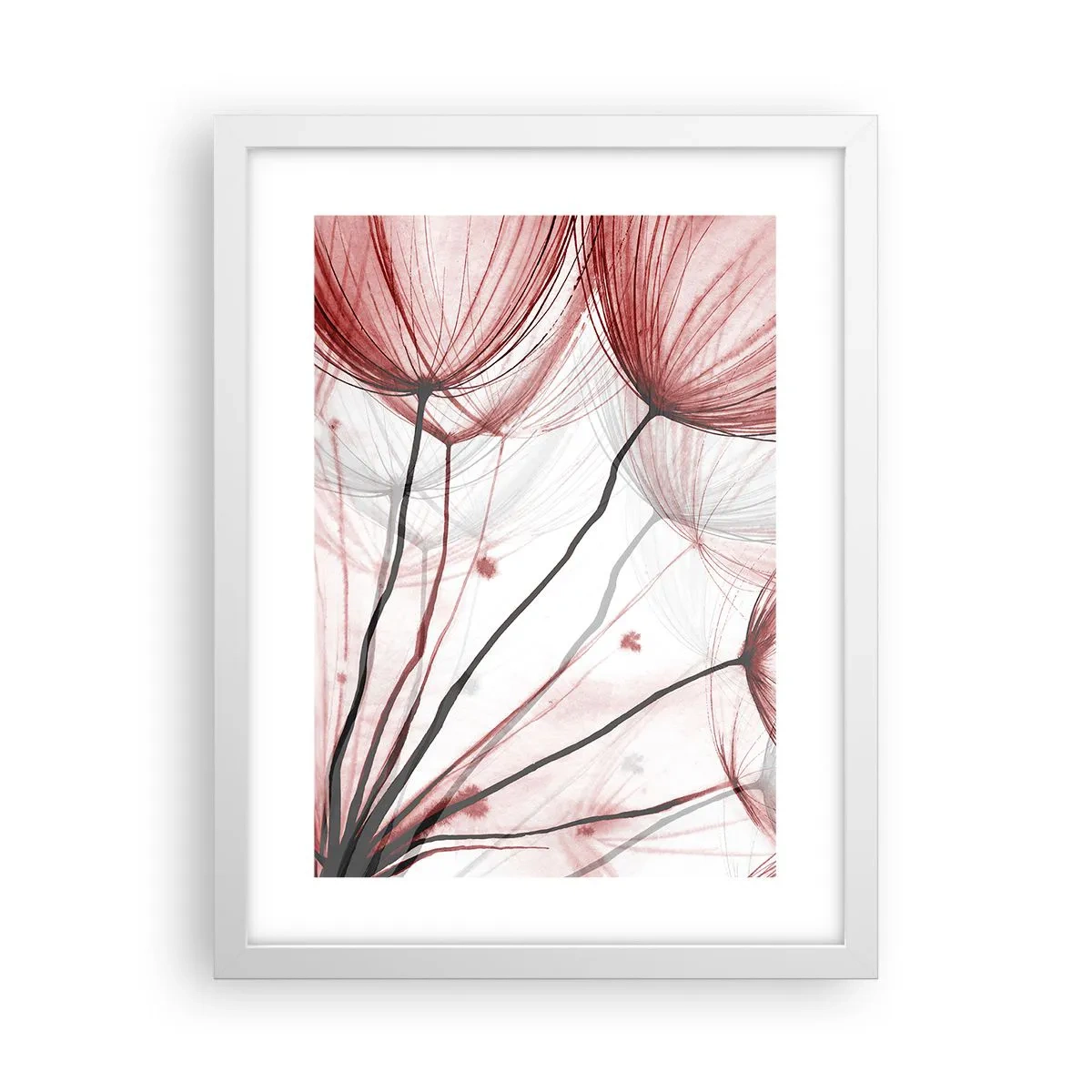 Póster en marco blanco - Antes de partir - 30x40 cm