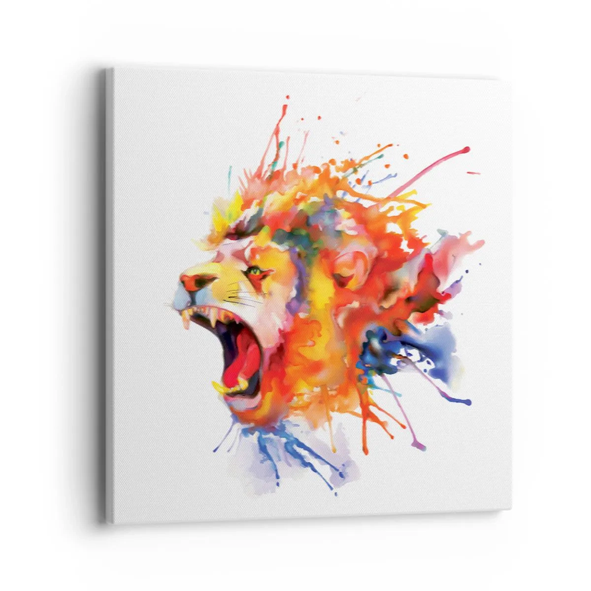 Cuadro sobre lienzo - Impresión de Imagen - Estallar de ira - 40x40 cm