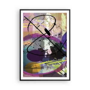 Póster en marco negro - Siempre hay más de un camino - 70x100 cm