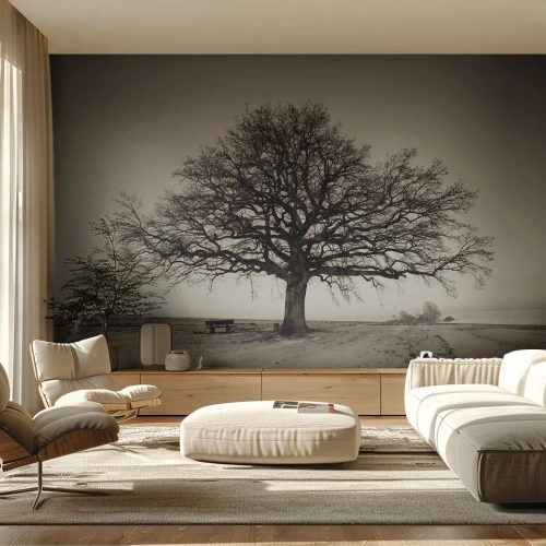 Fotomural Premium Canvas - De aquí a la eternidad - Paisaje, Árbol, Naturaleza - 350x256 cm