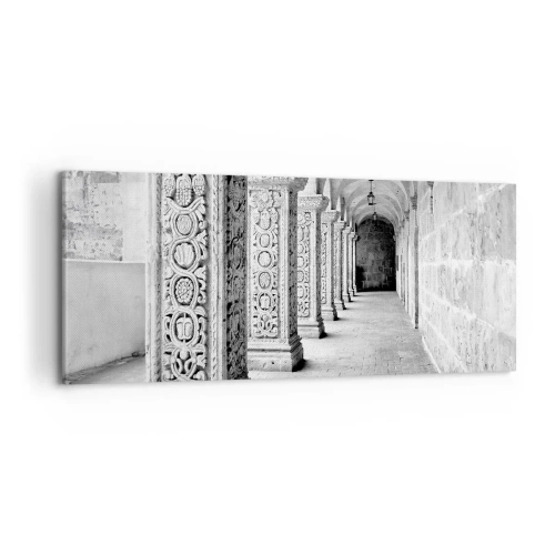Cuadro sobre lienzo - Impresión de Imagen - ¿Y adónde nos llevará...? - 100x40 cm