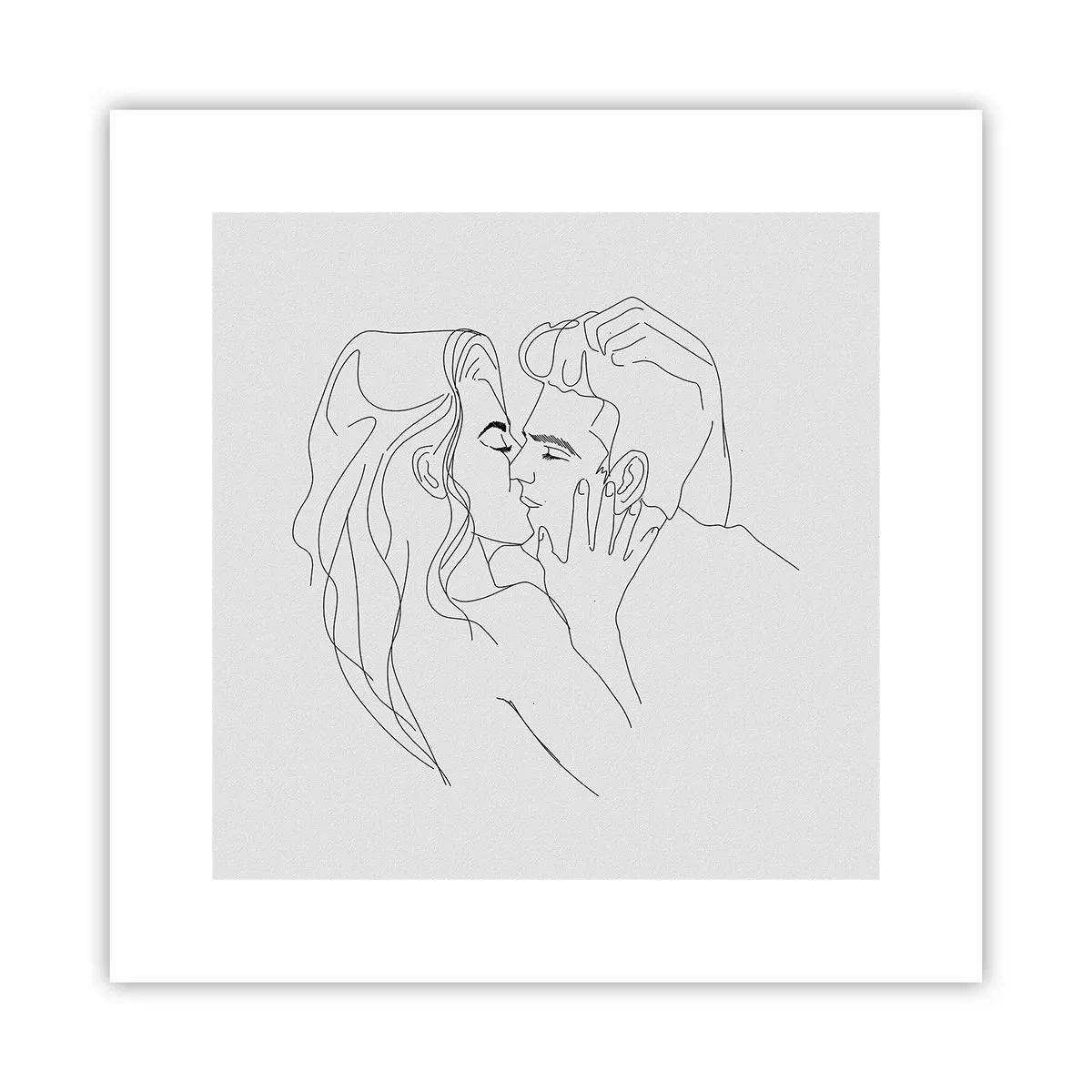 Póster - Alineados - 30x30 cm