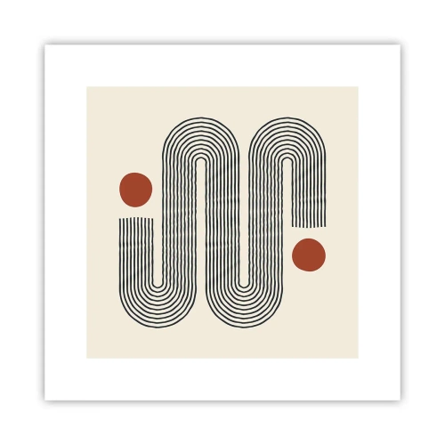 Póster - De principio a fin - 30x30 cm