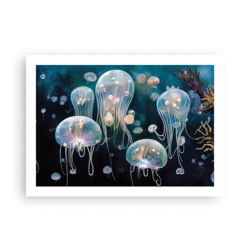 Póster - Globos submarinos - 70x50 cm