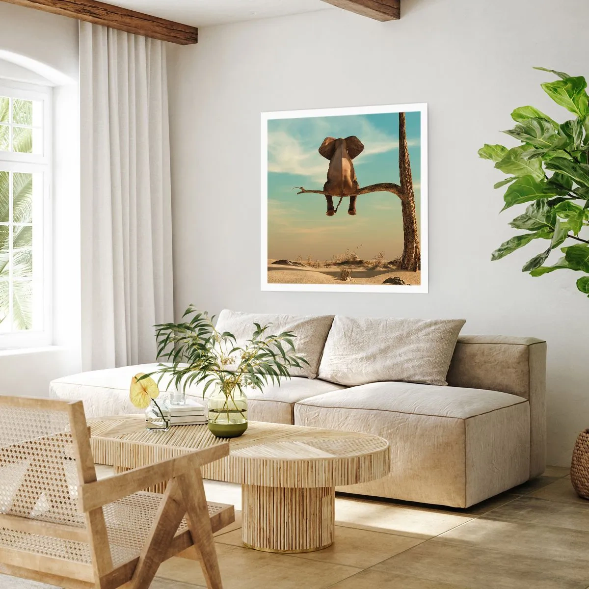 Póster - Un nuevo punto de vista - 30x30 cm