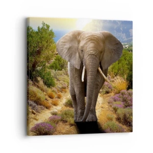 Cuadro sobre lienzo - Impresión de Imagen - Este es el aspecto del Edén - 30x30 cm