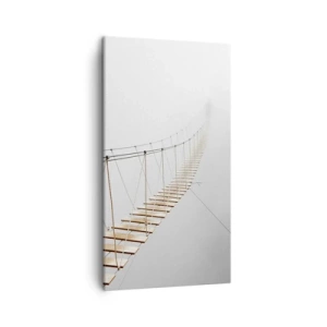 Cuadro sobre lienzo - Impresión de Imagen - ¿Adónde le llevará? - 45x80 cm