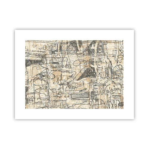 Póster - A la espera de ser descifrado - 40x30 cm