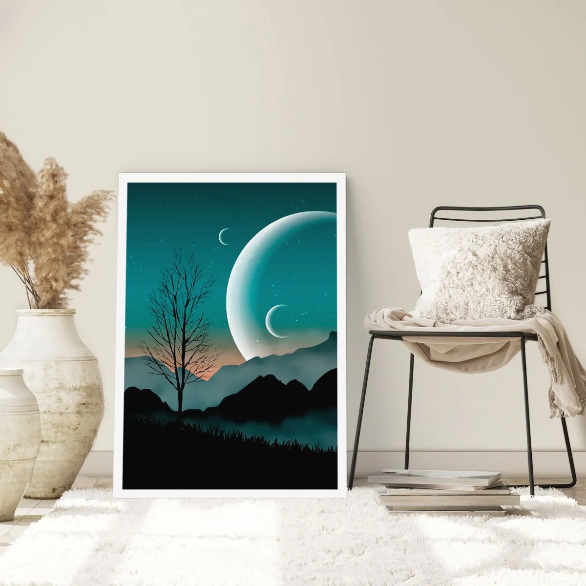 Póster - Un carnaval de noche estrellada - 70x100 cm