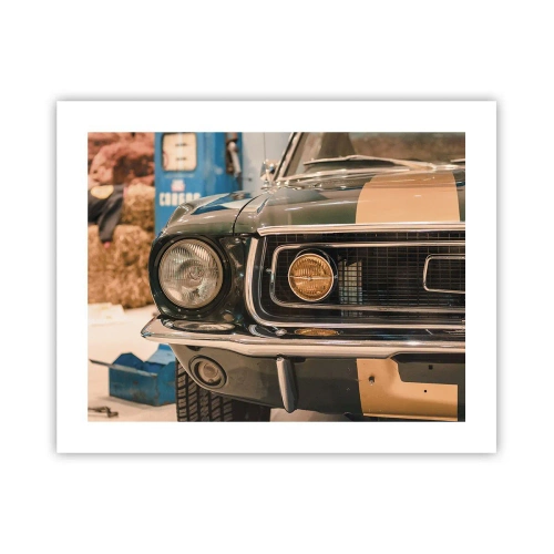 Póster - Encuentro con una leyenda - 50x40 cm