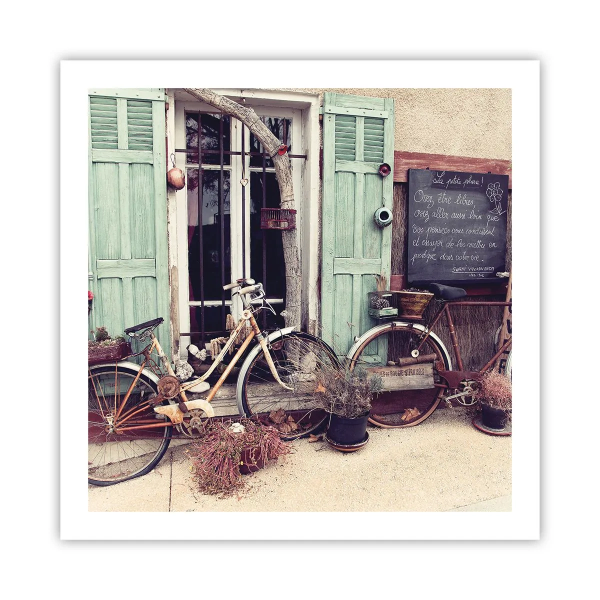 Póster - La vida rural - 60x60 cm