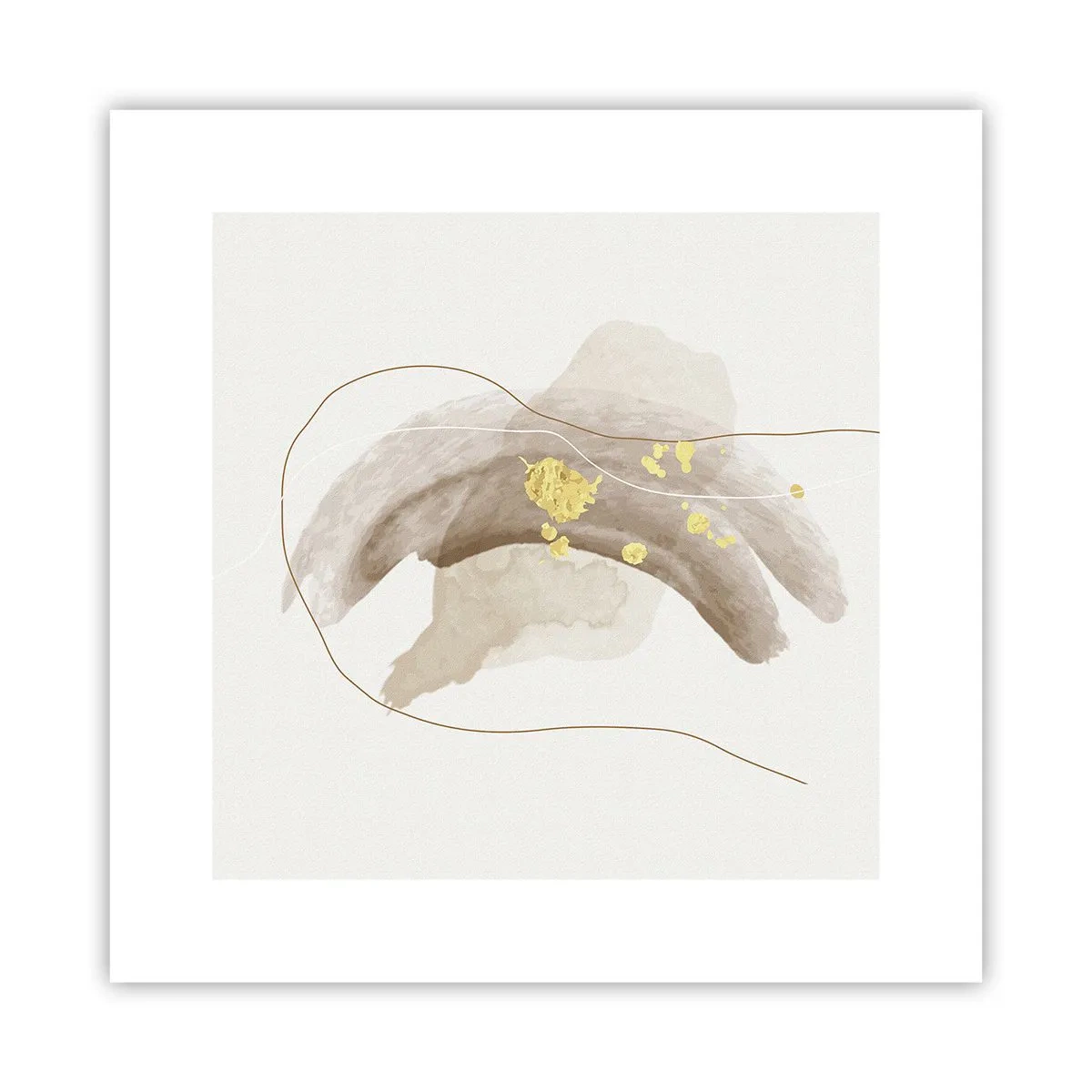 Póster - Encontrado en el espacio - 30x30 cm