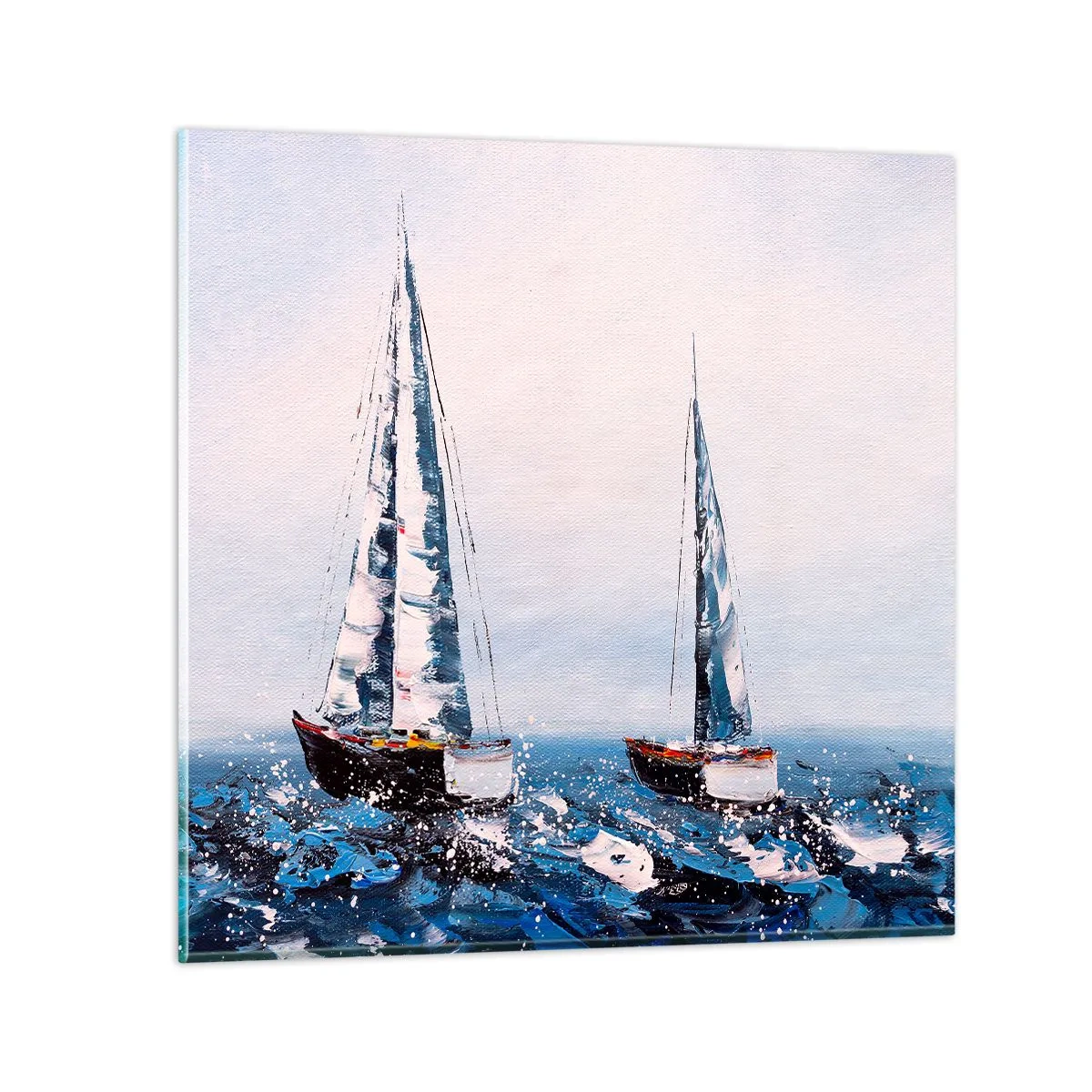 Cuadro sobre vidrio - Impresiones sobre Vidrio - Hermandad del viento - 30x30 cm