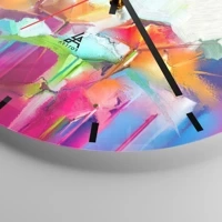 Esfera sin numeración, con rayas