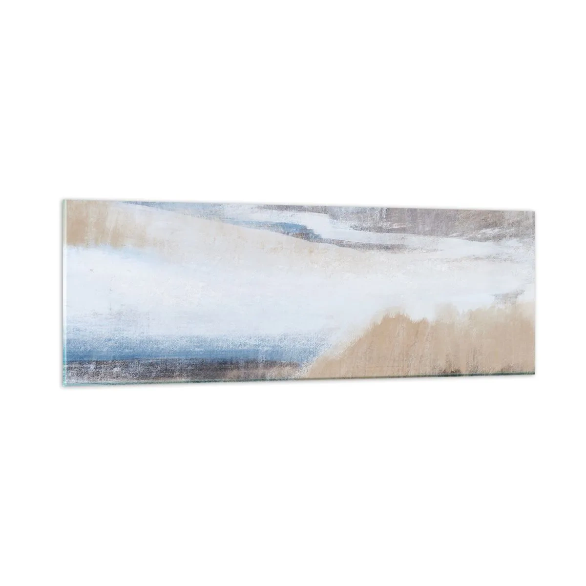 Cuadro sobre vidrio - Impresiones sobre Vidrio - Composición invernal - 90x30 cm