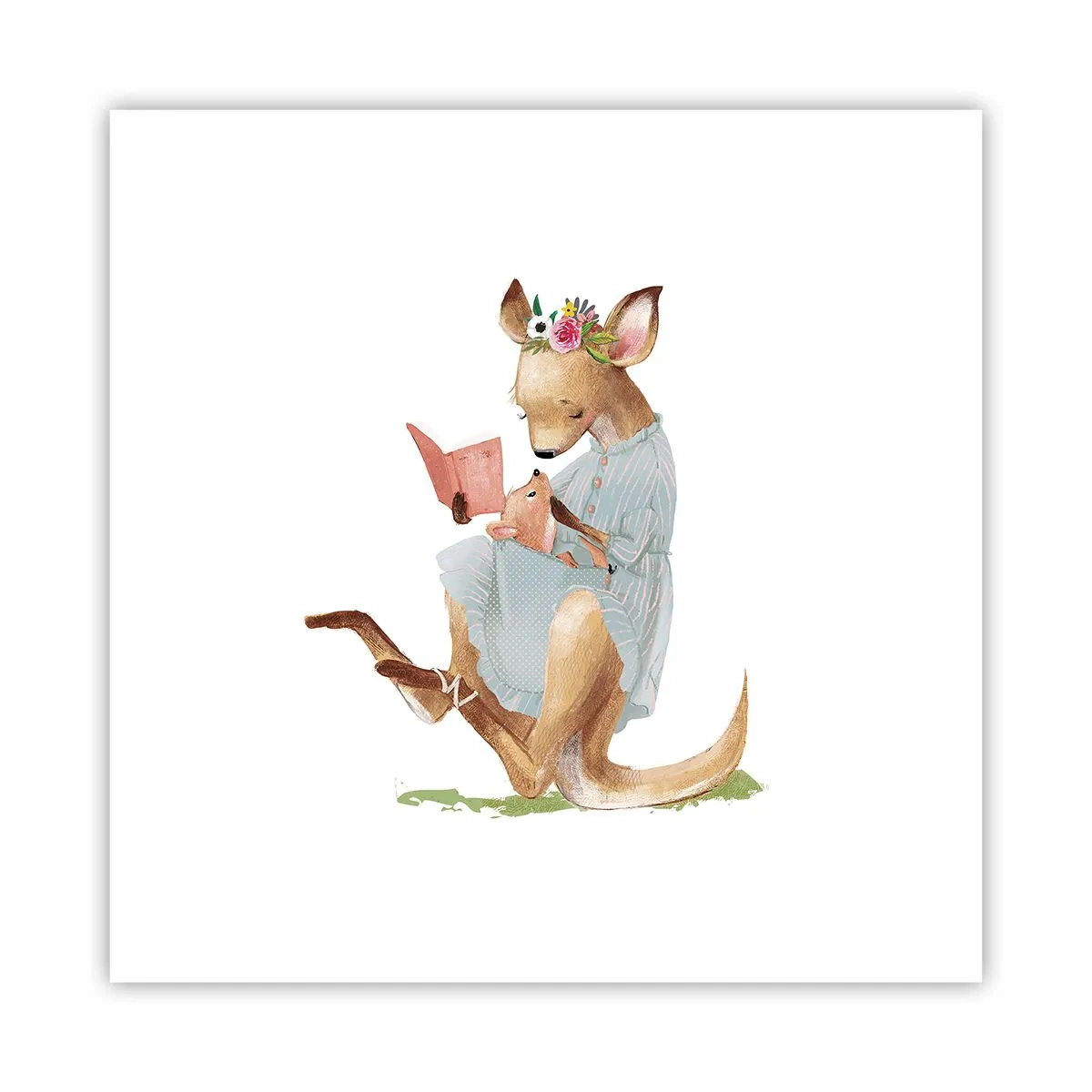 Póster - Léeme un cuento, mamá - 30x30 cm