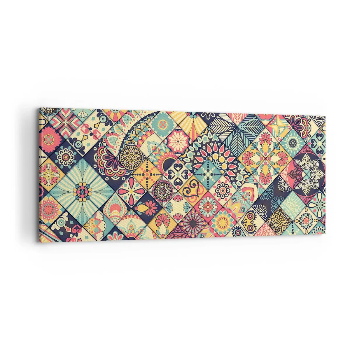 Cuadro sobre lienzo - Impresión de Imagen - Clima marroquí - 100x40 cm